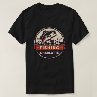 Camiseta Nome Personalizado de Pesca