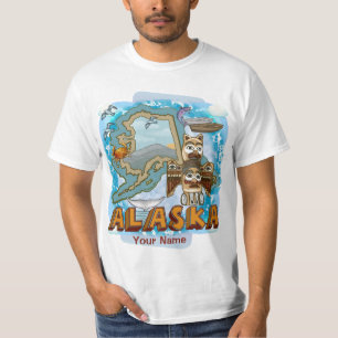 Camiseta Nome personalizado do Alasca T-Shirt