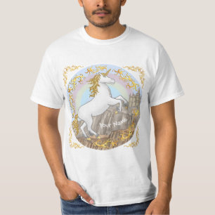 Camiseta nome personalizado do Castelo Unicorn