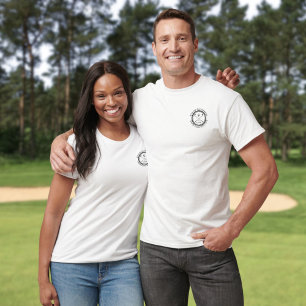 Camiseta Nome Personalizado do Clube de Golfe Clássico