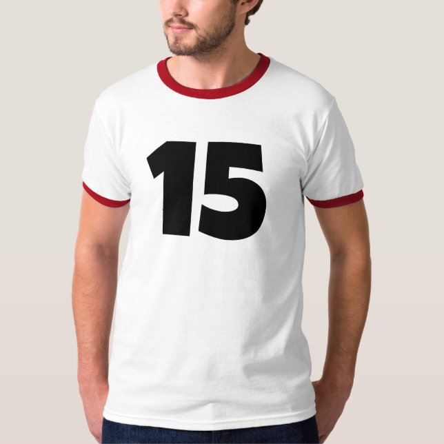 Camiseta Nome personalizado do esporte Número T-Shirt (Frente)