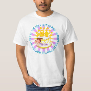 Camiseta nome personalizado do rato de aniversário de 21 an