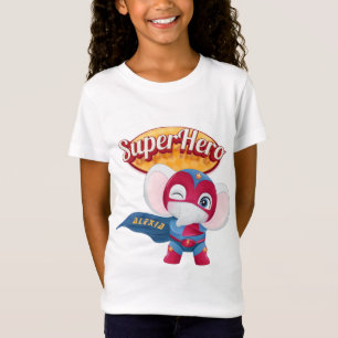 Camiseta 🦸 ‍ ♀️ Nome Personalizado do Super-herói