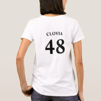 Nome personalizado e número de Jersey