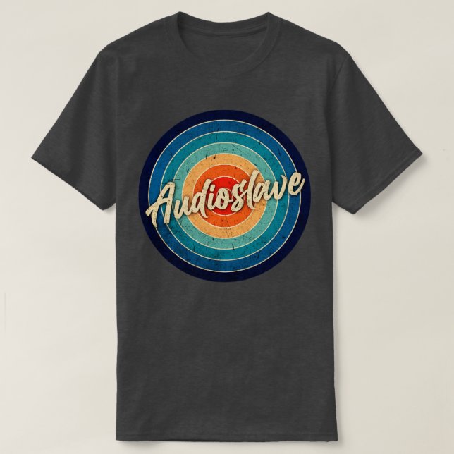 Camiseta Nome Personalizado Estilos Clássicos Audioslave Na (Frente do Design)