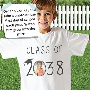 Camiseta Nome personalizado, foto, classe de impressão digi
