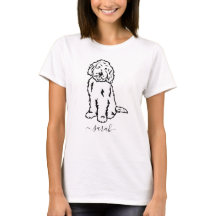 Nome Personalizado Gódendoodle T Shirt
