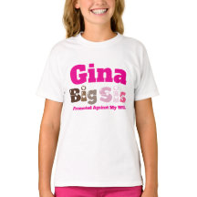 Camiseta Nome Personalizado Irmã Mais Velha