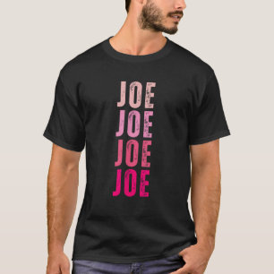 Camiseta Nome Personalizado Joe I Love Joe T Shirt