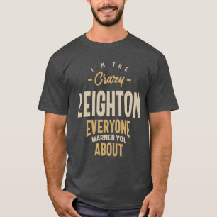 Camiseta Nome Personalizado Leighton