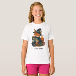Camiseta Nome Personalizado ou Texto com Chá de Raposa