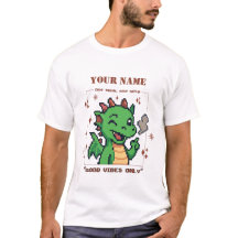 Nome Personalizado Pixel Dragon Tee — Retro 8 Bits