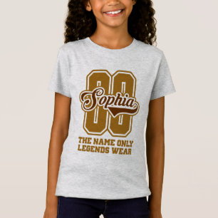 Camiseta Nome Personalizado Sophia, Nome Personalizado Soph