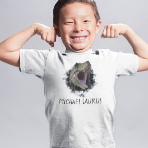 Camiseta Nome personalizado T-Rex Tyrannosaurus T-Shirt