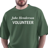 Nome Personalizado Voluntário