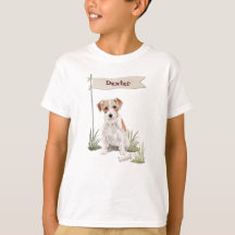 Nome personalizado Wire Haired Jack Russell Pet Do