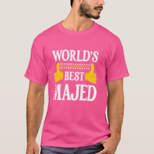 Camiseta Nome Pessoal Majed Nome Engraçado Melhor do Mundo