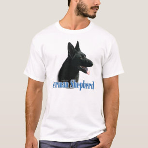 Camiseta Nome (preto) do german shepherd