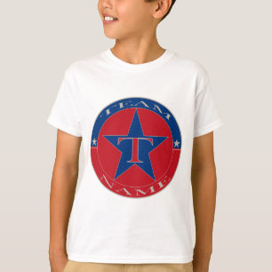 Camiseta Nome Único da Equipe de Crianças Personalizadas Pe