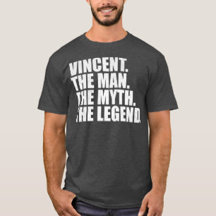 Camiseta Nome Vincent Vincent Vincent Vincent foi indicado