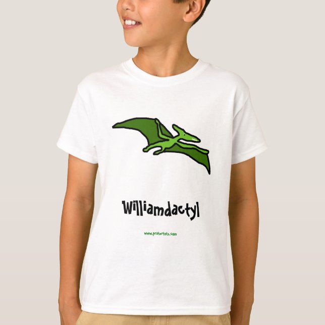 Camiseta Nomeie seu próprio Pterodactyl (Frente)