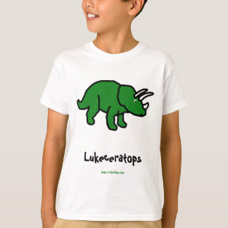 Camiseta Nomeie seu próprio Triceratops
