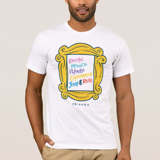 Camiseta Nomes AMIGOS™ em Peephole (Frente)