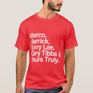 Camiseta Nomes de Ant Rap Família Adam