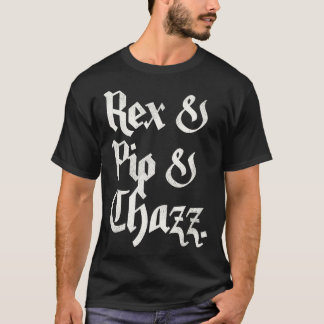 Camiseta Nomes de cabeças de ar Rex Pip e Chazz