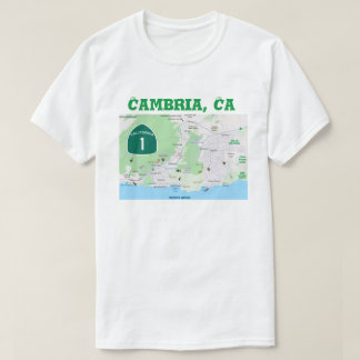 Camiseta Nomes de Local de Cambria SLO