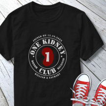 Nomes do Doador e Receptor do Clube de Um Rim Data