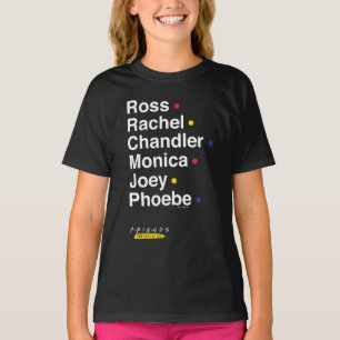 Camiseta Nomes dos Personagens FRIENDS™