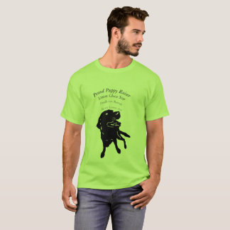 Camiseta Nomes orgulhosos do filhote de cachorro do Raiser