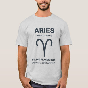 Camiseta Nomes personalizados / Sinais de texto zodiosos