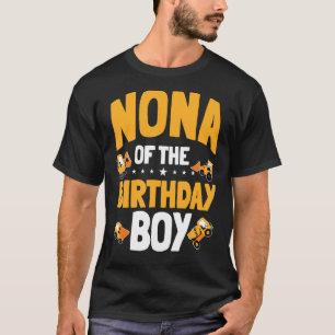 Camiseta Nona Do Aniversário Do Trabalho De Construção De G