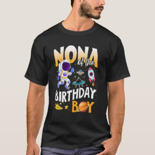 Camiseta Nona Do Tema Espacial do Astronauta de Astronauta