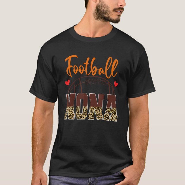 Camiseta Nona Leopard Football Nona (Frente)