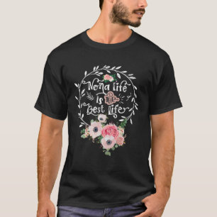 Camiseta Nona Life É A Melhor Vida Que As Mulheres Fazem Gr