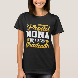 Camiseta Nona Senior 2026 Nona Orgulhosa De Um Graduado Em