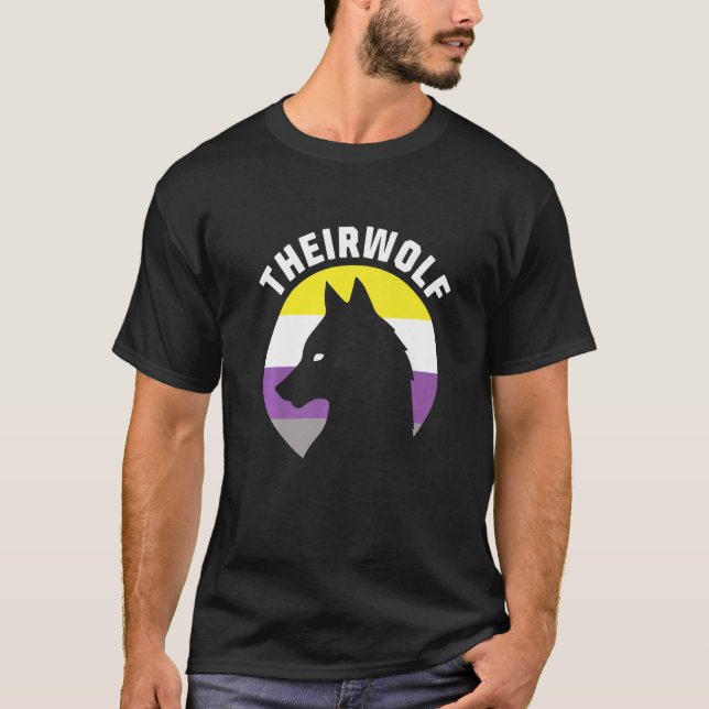 Camiseta Nonbinary Pride  Genderfluid Gender Rights Non Bin (Frente)