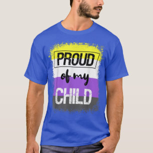 Camiseta Nonbinary Pride Proud Dad Mom Pride Month LGBTQ