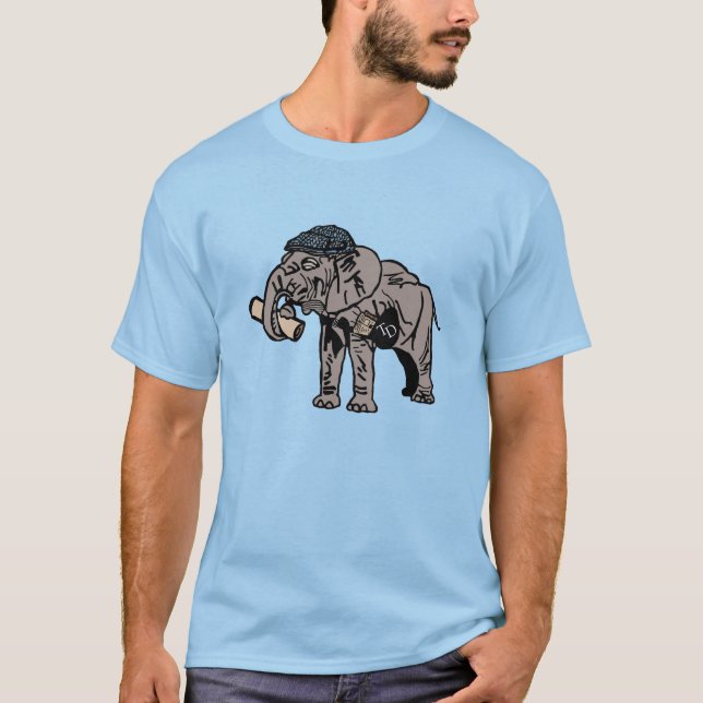 Camiseta Nonchalant Jumbo Tee (Blue) (Frente)