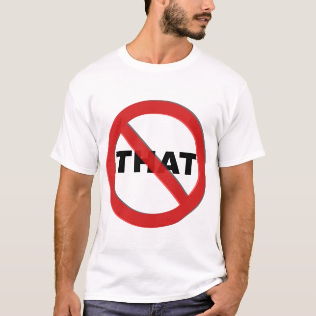 Camiseta None of That T (Frente)