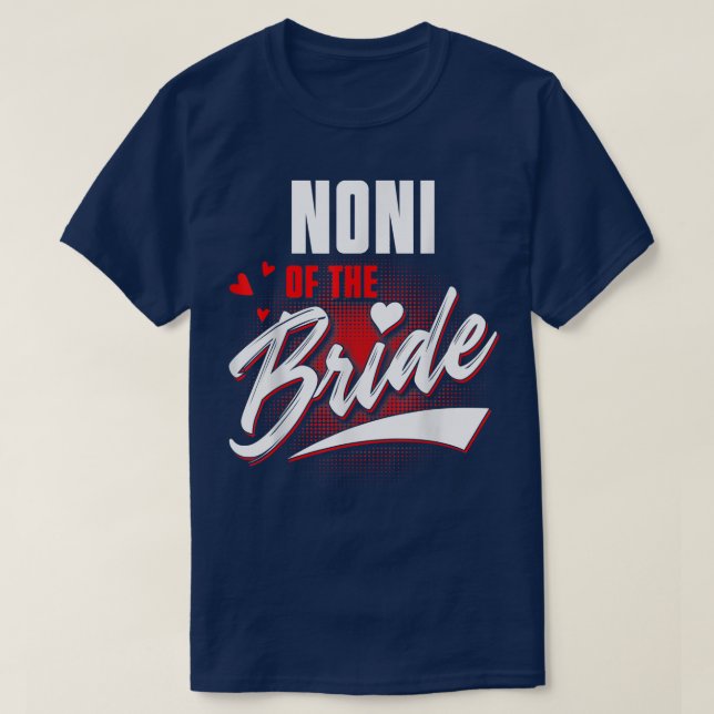 Camiseta Noni Do Partido Bridal Correspondente À Festa de c (Frente do Design)