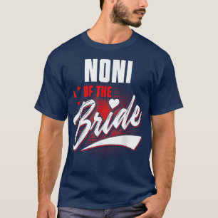 Camiseta Noni Do Partido Bridal Correspondente À Festa de c