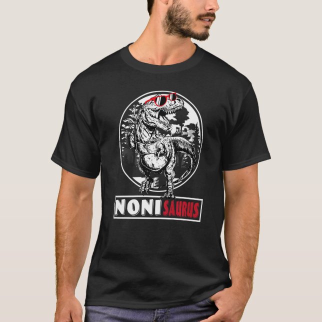 Camiseta Nonisaurus Dinosaur Noni Saurus  Grandma (Frente)