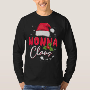 Camiseta Nonna Claus Feliz Natal Santa Fama Correspondente