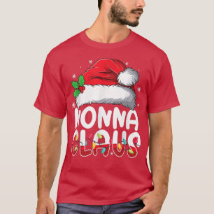Camiseta Nonna Claus Matando Família Pajamas Engraçado Chri