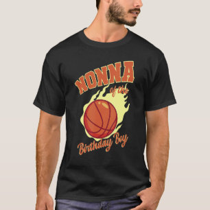 Camiseta Nonna Da Família Birthday Boy Basball Bday P