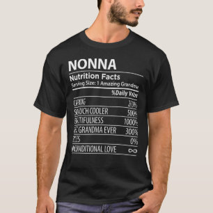 Camiseta Nonna Nutrição Fala Avó Italiana
